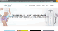 Desktop Screenshot of k-form.de