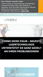 Mobile Screenshot of k-form.de